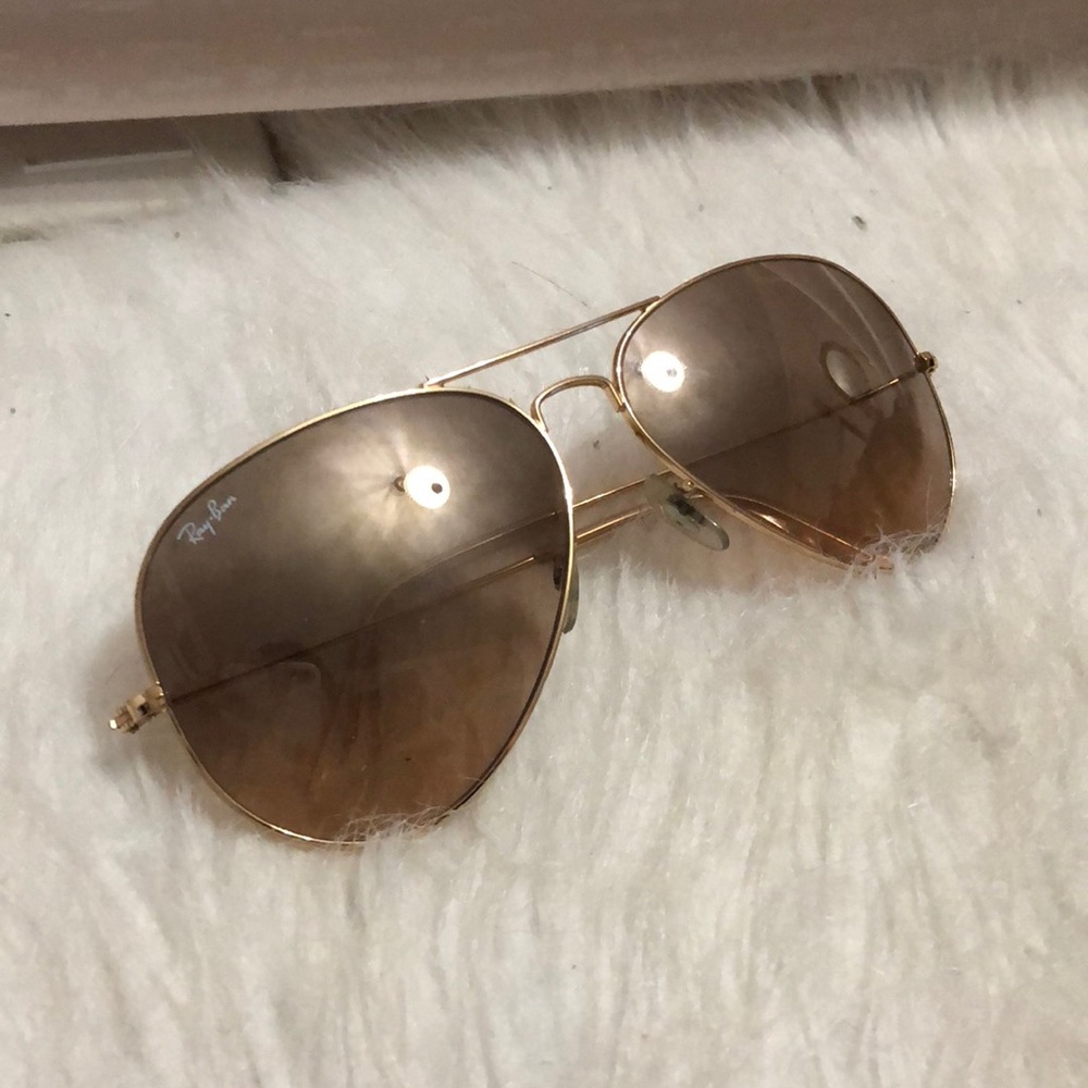 RAY-Ban Gold and rose lens
